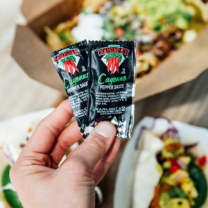 Hot Sauce Diamond Packets Red Cayenne
