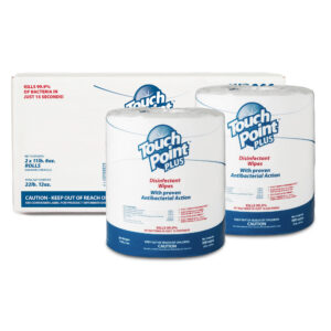 EPA Plus Disinfectant Wipes Large Rolls 8" x 6"