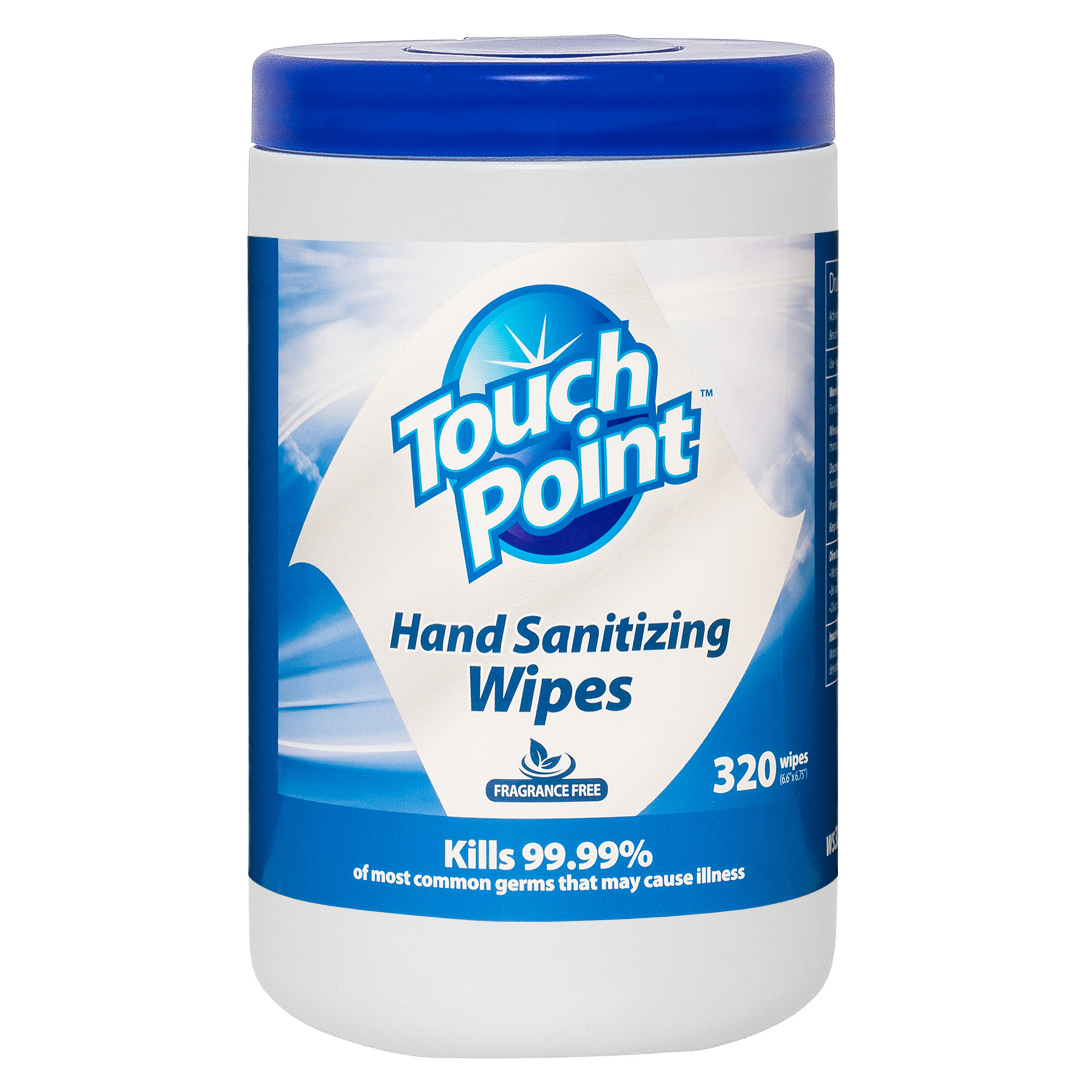 FDA Hand Sanitizing Wipes Canister 6.7" x 6.75"
