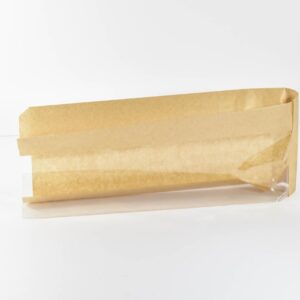 Natural Kraft See & Savor Bag 5" x 2.5" x 10"