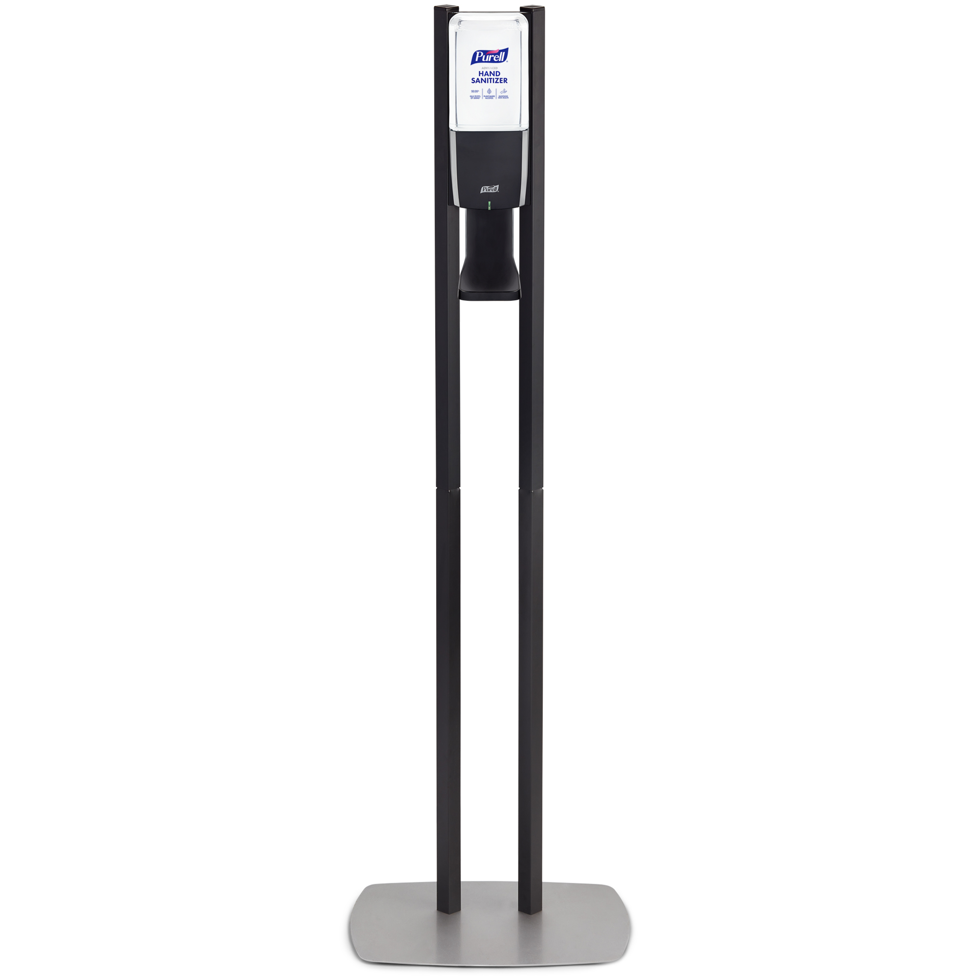 Dispenser Floor Stand w/ Auto Graphite, Plastic, Metal