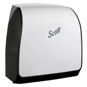 Scott Slimroll Towel Dispenser White , Orange Core , Manual