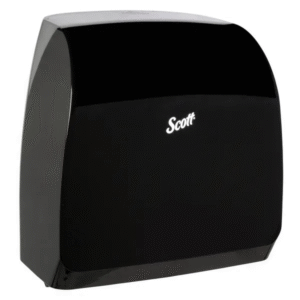 Scott Slimroll Towel Dispenser Black , Orange Core , Manual