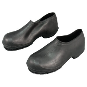 Treads Shoe Covers Waterproof Natural Rubber Black , Medium
