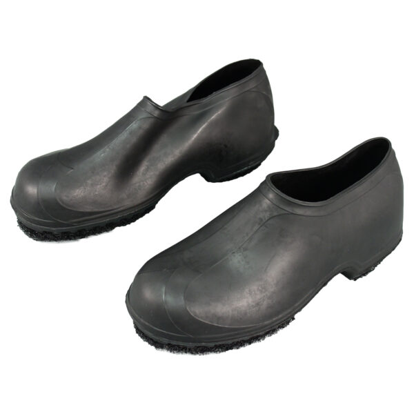 Treads Shoe Covers Waterproof Natural Rubber Black , Medium