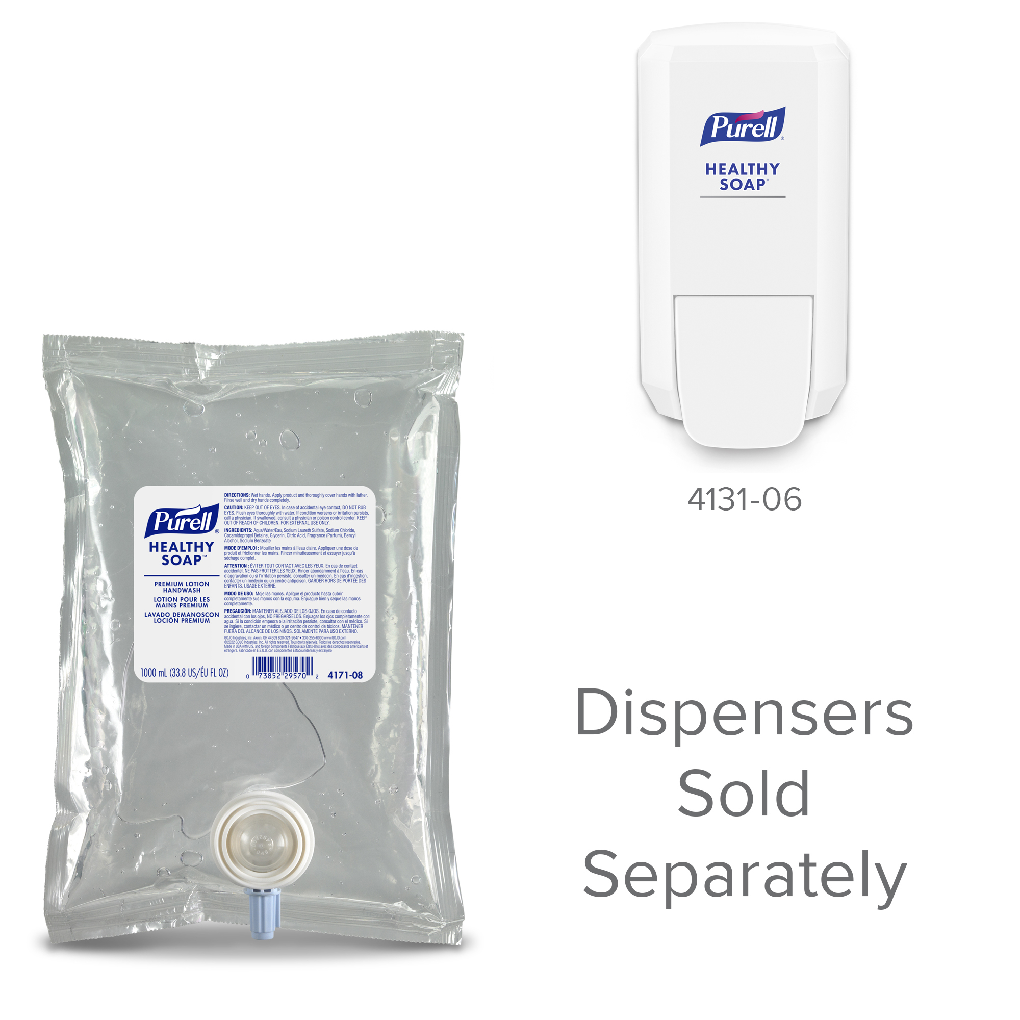 Purell Lotion Soap CS2 LTN SP 1000 ml.