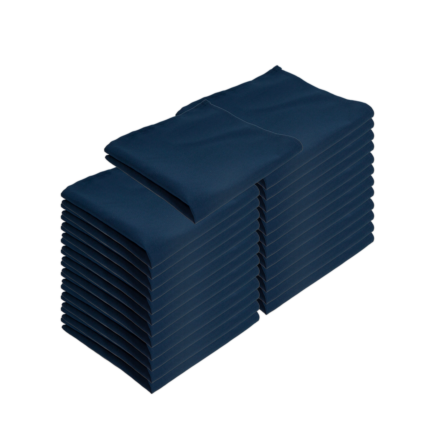 Spun Poly Napkins 20" x 20" Navy Blue