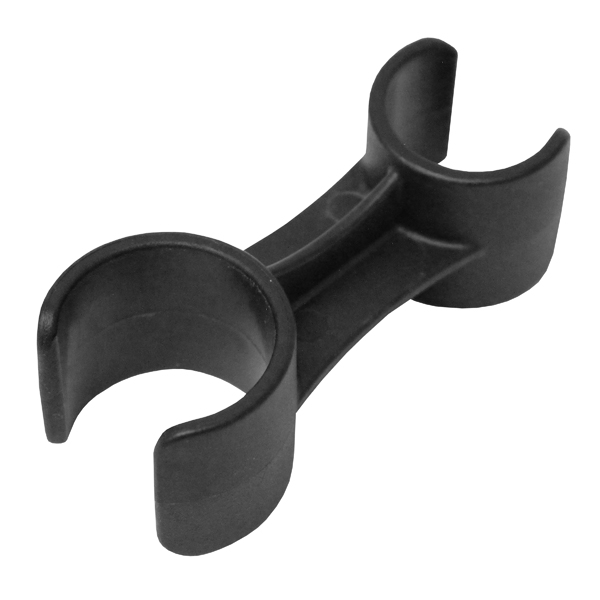 Lobby Dustpan Broom Clip Black