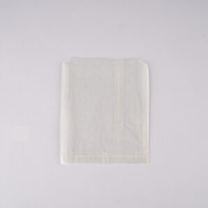 Glassine Panda Box Design Bag 1 lb. Plain , 3.5" x 2.25" x 7.75"