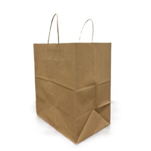 Medium Kraft Twist Handle Bag 10" x 6.75" x 12"