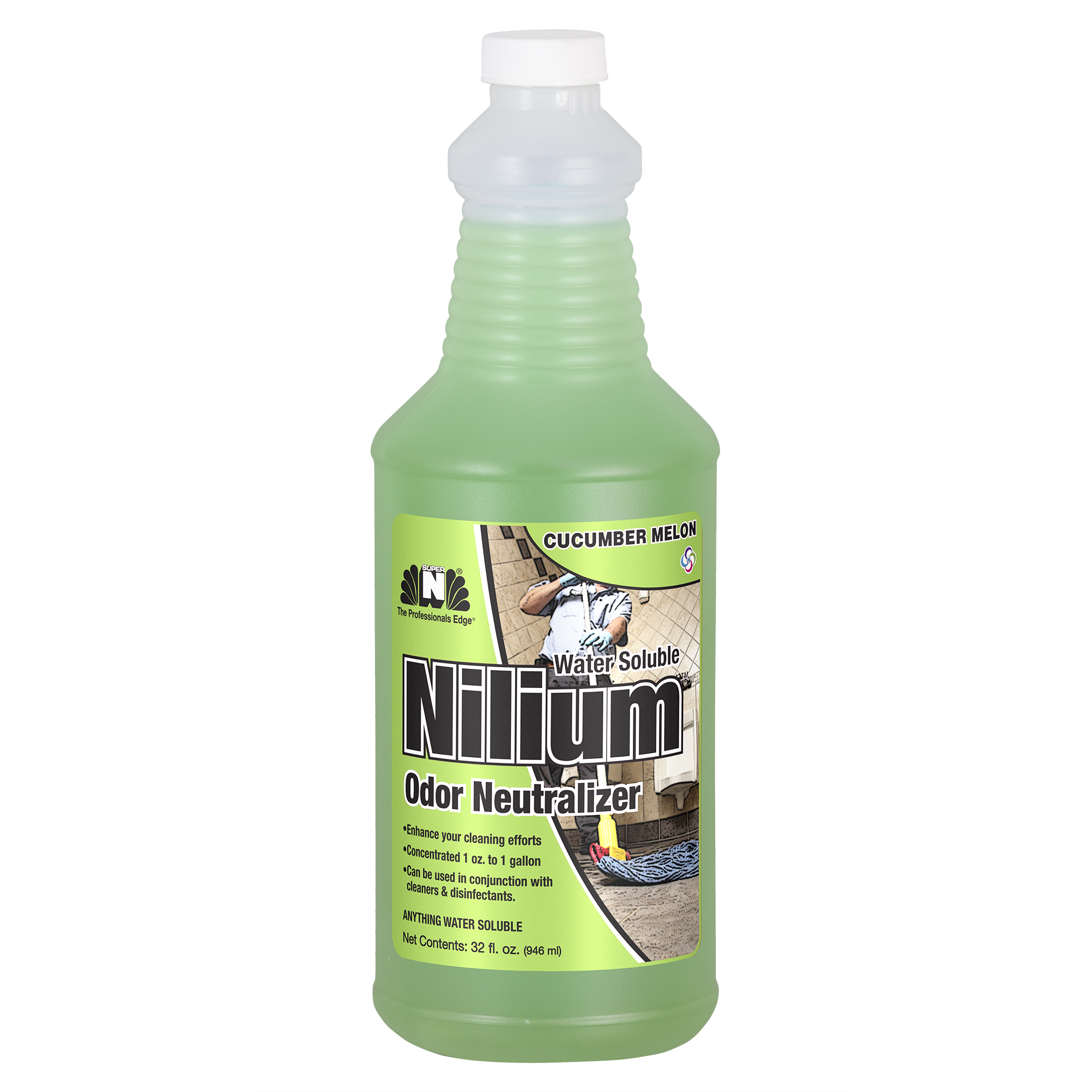 Nilium Neutralizer Concentrate 32 oz Quart, Cucumber Melon