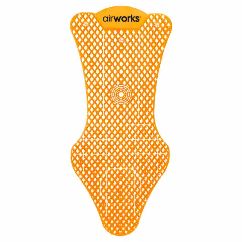 Airworks Splashfree Max Screen 6.5" x 14.75" Mango, Orange