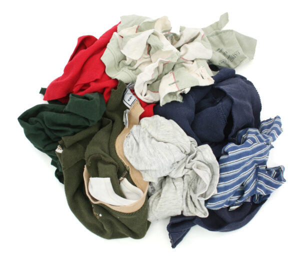 Colored Knit Polo T-Shirt Rags Assorted Colors
