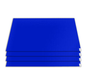 Tacky Traxx Cleanroom Floor Tacky Mats 36" x 60" Blue 30 Sheets/Mat