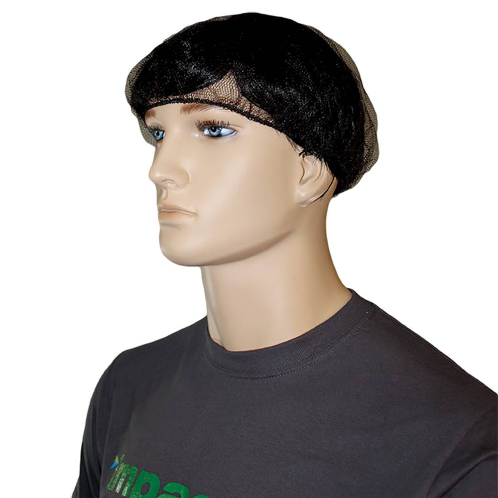 Safety Zone Aperture Hairnet 1/8 inch, 18" Brown