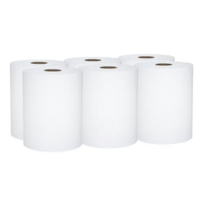 Scott Fiber Hard Roll Towels 1.5" Core, 8"x800',White