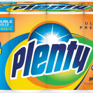 Plenty Paper Towel Poly Pack  11" x 5.9" 110 Flex-A-Size Sheets