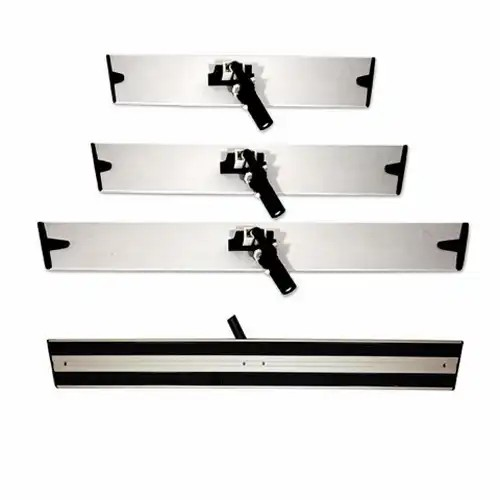 Aluminum Flat Mop Base for 24" Pad 5" x 22" Gray, MicroWorks