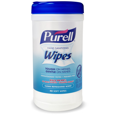 Purell Clean Refreshing Scent 40 Count Canister Hand Wipes