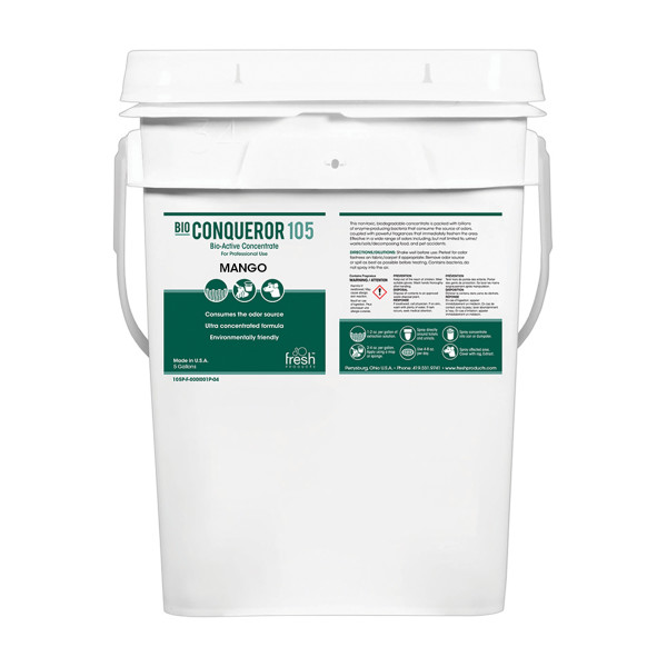 Bio Conqueror 105 Enzymatic Liquid 5 Gallon, Mango Scent