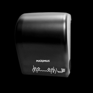 Mechanical Towel Dispenser 7.5" Black, Plastic