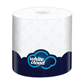 White Cloud Bath Tissue 2 Ply, 4.25" x 4" 400 Sheets
