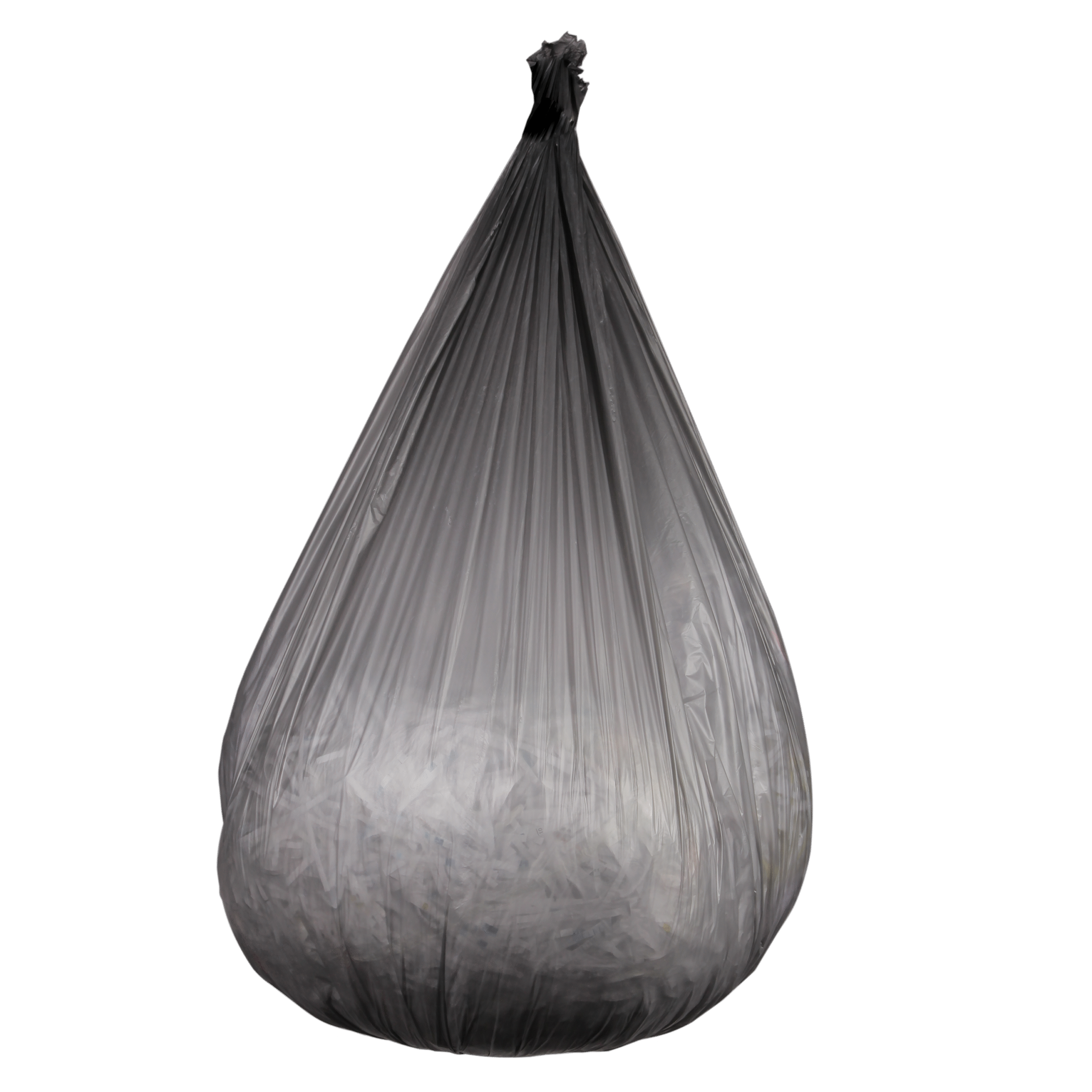 Can Liners, 33 Gallon 33X40, HDPE, Silver, 22.00 Mic