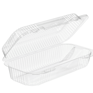 Hinged Container w/Cookie Shelf 9.69" x 4.75" x 2.69"