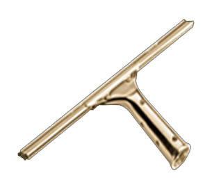 Master Brass Squeegee 16", Carded