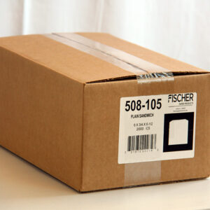 Plain Grease Resistant Sandwich Bag 6" x 3/4" x 6 1/2"