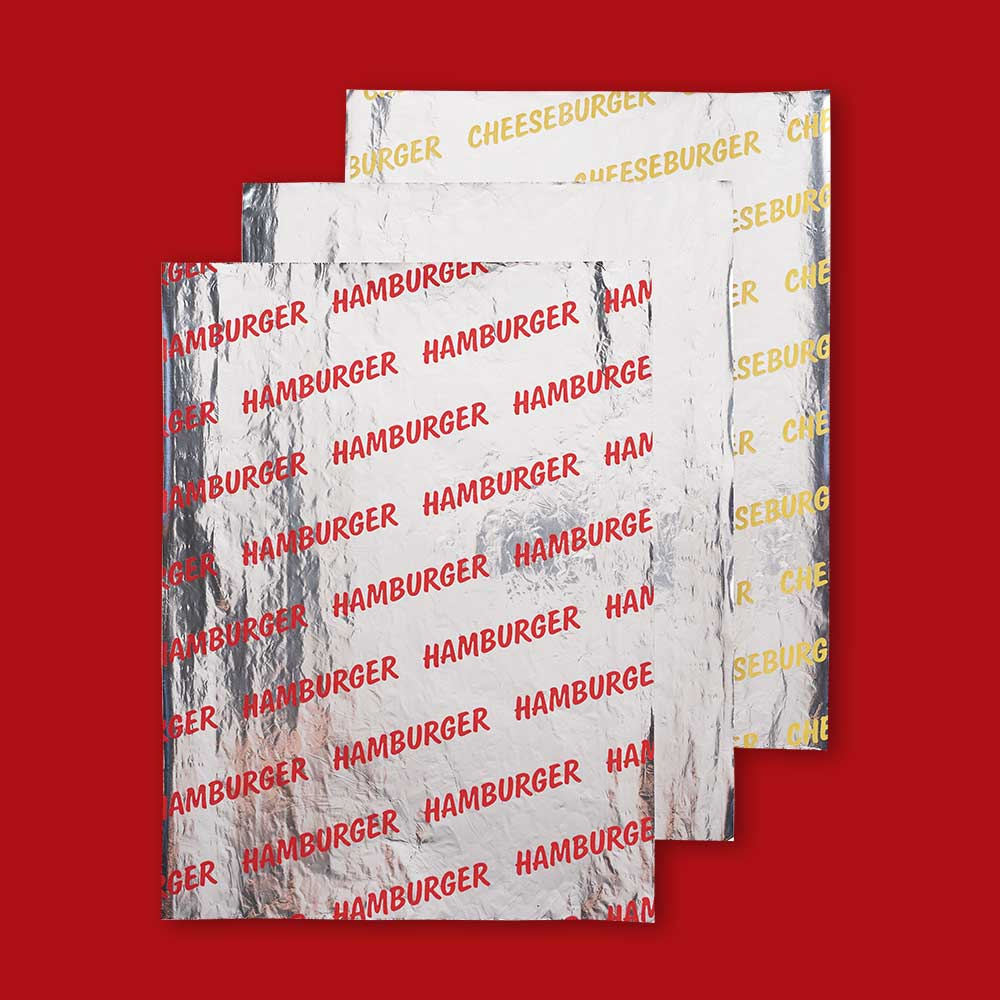 Laminated Foil Sheets / Wrap 10 1/2" x 14"  Plain
