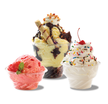 8oz. Clear Dessert Container