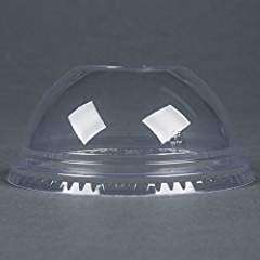 Clear Dome Lid  1" Hole For GC16S & GC24