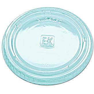 Greenware Clear Portion Cup Lid For GPC325 & GPC400
