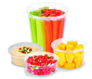 8oz. Alur Clear Deli Container