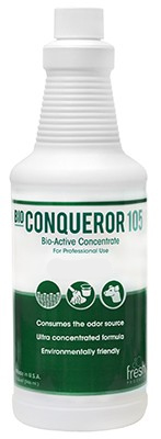 Bio Conqueror 105 Enzymatic Liquid 1 Quart, Lemon Scent