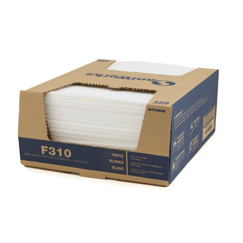 12x13 Heavy DRC Quarter-fold White