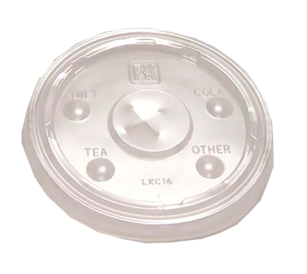 RK Drink Cup Lid, X-Slot For RK16 & RK20
