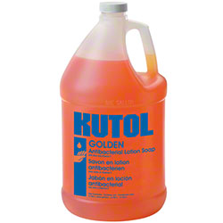 Golden Antibacterial Hand Soap Amber w/ Citrus Scent 1Gal Pour Top