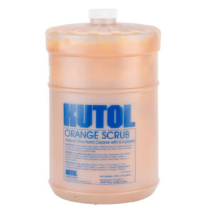 Orange w/ Scrubbers Hand Cleaner Citrus Perlite 1 Gallon Flat Top