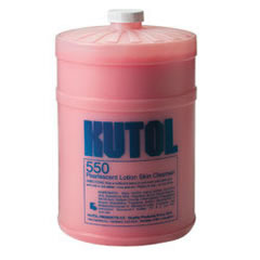 550 Pink Pearled Lotion Soap Pink w/ Almond Scent 1 Gal Flat Top