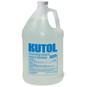 Foaming Hand Sanitizer (No Alcohol) Clear / Lt Linen Pour Top 1 Gallon