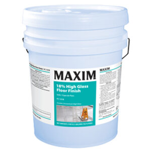 Maxim Low Maintenance Floor Finish 1 Gal, Characteristic Scent, FC1218