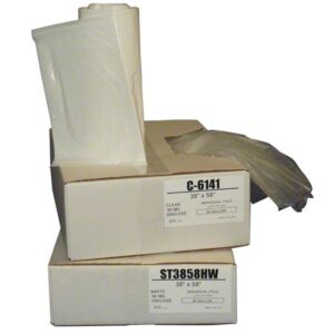 43x37 2.0mil Clear Clean Room Bag