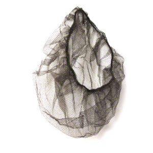 Nylon Mesh Hairnet Black 21"