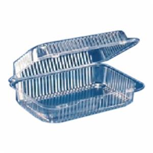 60oz Clear Hinged Carryout 9.38" x 6.75" x 3.06"
