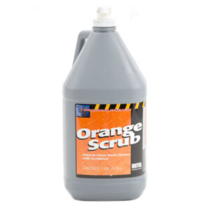 Orange w/ Scrubbers Hand Cleaner Citrus Perlite 1 Gallon Pump Bottle