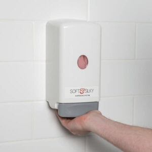 Soft & Silky Bag-In-Box Dispenser 800 ml Off-White