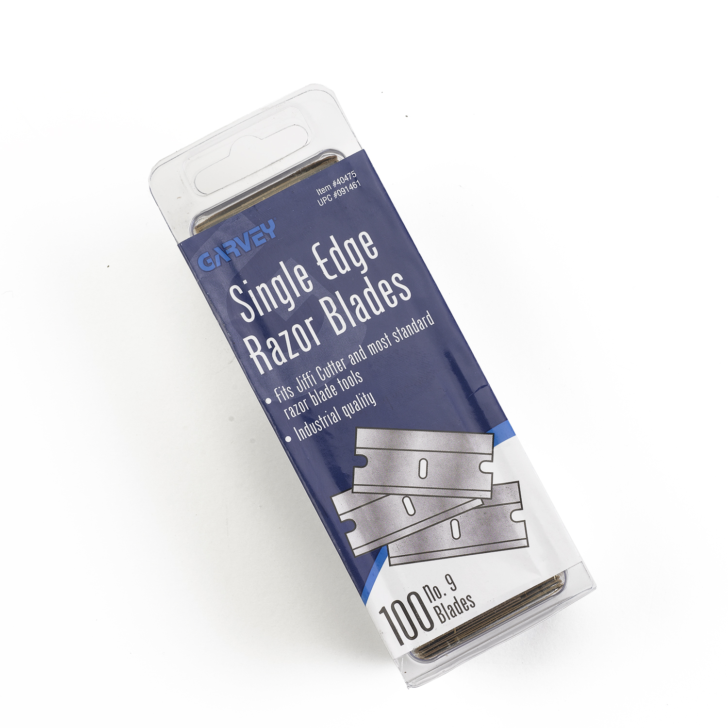 Heavy Duty Single Edge Razor Blades 0.012" Thickness , Carbon Blade