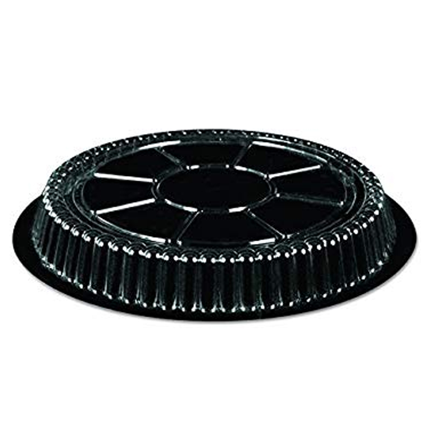 Plastic Dome Lid for 2046 9" Round 7/8" Deep